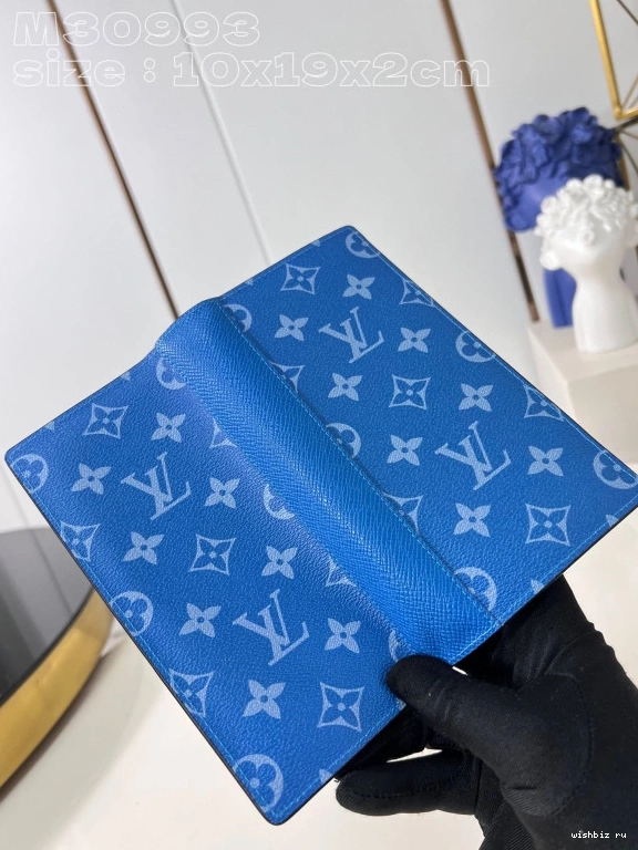 WIS WALLET-10*19*2cm LOUIS VUITTON BRAZZA 0206